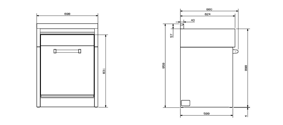 kóty G7FR-D, š 70 cm kóty G7FR-D, š 70 cm